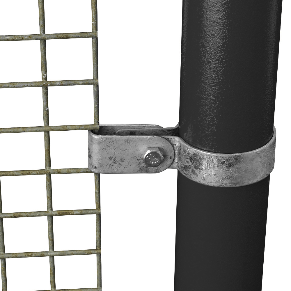 170E Single Mesh Infill Panel Clip Key Clamp To Suit 60.3mm Tube
